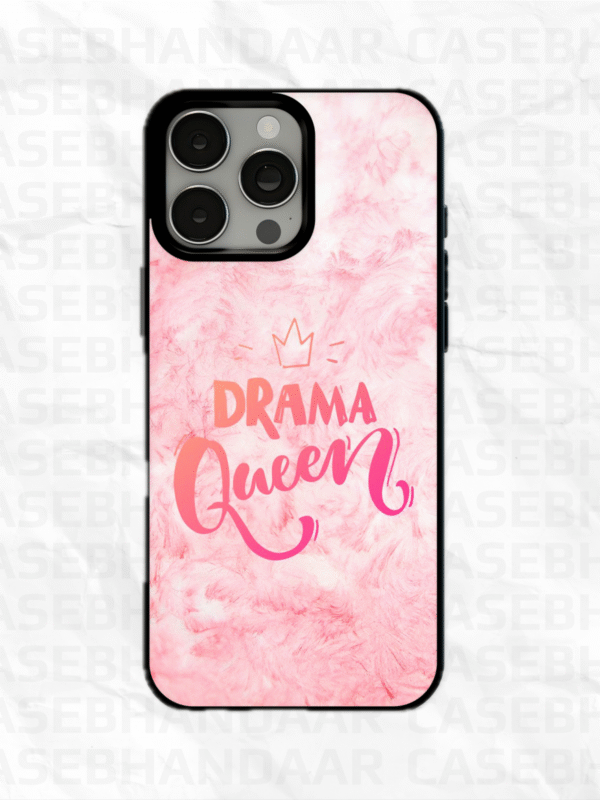 Drama Queen pink Metal case