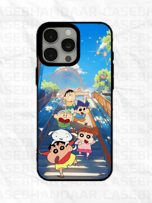 Shinchan playful Anime Hard case.
