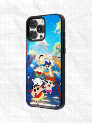 Shinchan playful Anime Hard case.
