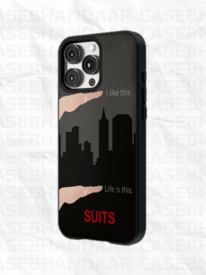 Suits dark scene Hard case.