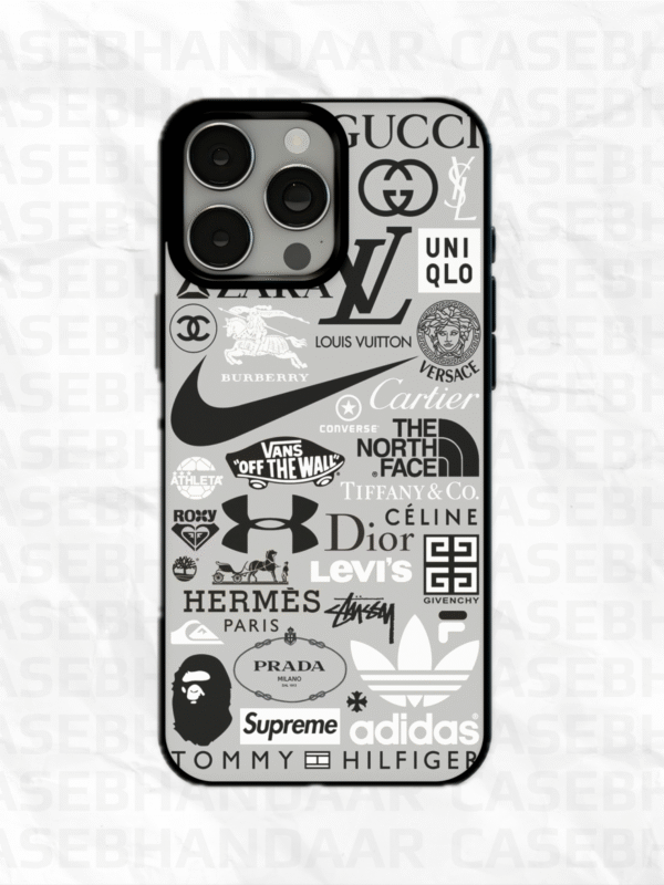 Brand Collage Aesthetic Silicone case