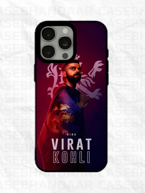 Virat Kohli RCB themed Silicone case