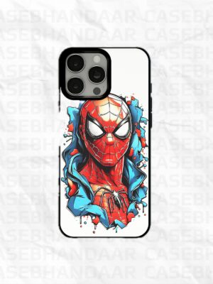Spider Man Spray Art cover iPhone 14, 15, 16