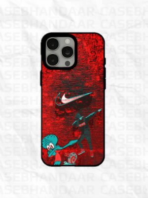 Nike Red Bg case iPhone 14, 15, 16 Pro, Pro Max