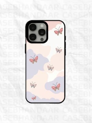 Butterfly case iPhone 14, 15, 16 Pro, Pro Max