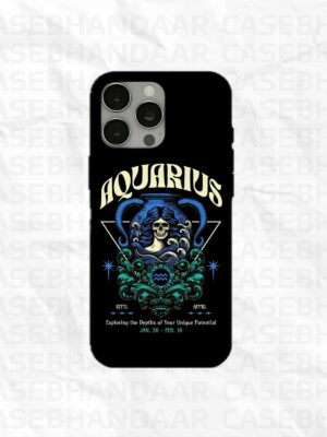 Aquarius Case iPhone 14, 15, 16 Pro, Pro Max