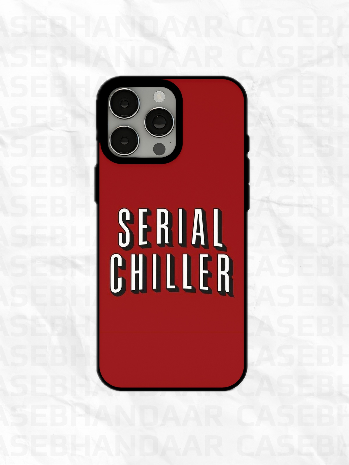 Serial Chiller case iPhone 14, 15, 16 Pro, Pro Max