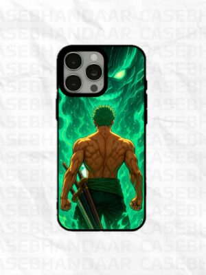 Anime samurai case iPhone 14, 15, 16 Pro, Pro Max