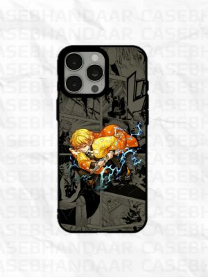 Zenitsu Agatsuma  Anime Case iPhone 14, 15, 16 Pro, Pro Max