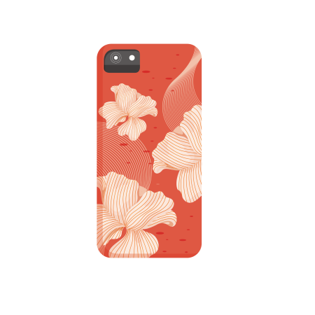 —Pngtree—art flower phone case cute_3823149